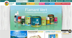 Desktop Screenshot of flamantvert.com
